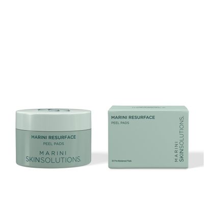 Marini SkinSolutions ResurFace - Peel Pads with Glycolic, Salicylic, Mandelic & Lactic Acid - Good for Texture, Pore Size & Wrinkles - Cruelty Free - Made in the USA - 30 Count