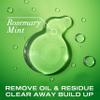 OGX Extra Strength Refreshing Scalp + Rosemary Mint Shampoo, Clarifying Wash Visibly Helps Remove Oil & Residue to Clear Away Buildup, Sulfate-Free Surfactants, 13 fl. Oz (Pack of 2) view 3