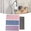 African Exfoliating Net, Nylon Bathing Sponge, Scrubber for Daily Use, 4Pcs Set with Blue Black, Skin Friendly and Soft, Machine Washable for Men and Women view 4