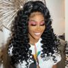 CGRY 18A Skinlike HD Lace Wig 13x6 Full Frontal Loose Deep Wave Human Hair view 1