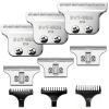 2215 Adjustable Replacement T Wide Blades compatible with Wahl 5 Star Serise Detailer Li Trimmer 8081 and 8171 Models (Silver(3PCS)) view 1