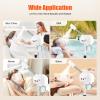 Facial Steamer, Skin Care Equipment, Professional Face Steamer, Facial Deep Cleaning with Height Adjustable & 360 Rotatable Nozzle, Steamer for Salon Beauty and Spa Shop, White view 2
