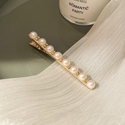 2PCS Pearl Hair Barrettes