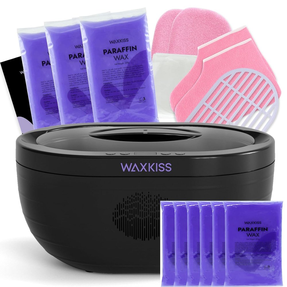 paraffin wax machine kit with an extra box of paraffin wax