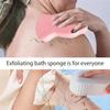 4PCS Body Scrubber, Magic Exfoliating Bath Sponge, 3D Super Soft Exfoliating Bath Sponge, Magic exfoliating Body Scrubber Resuable for Gentle Dead Skin Removal (C) view 4