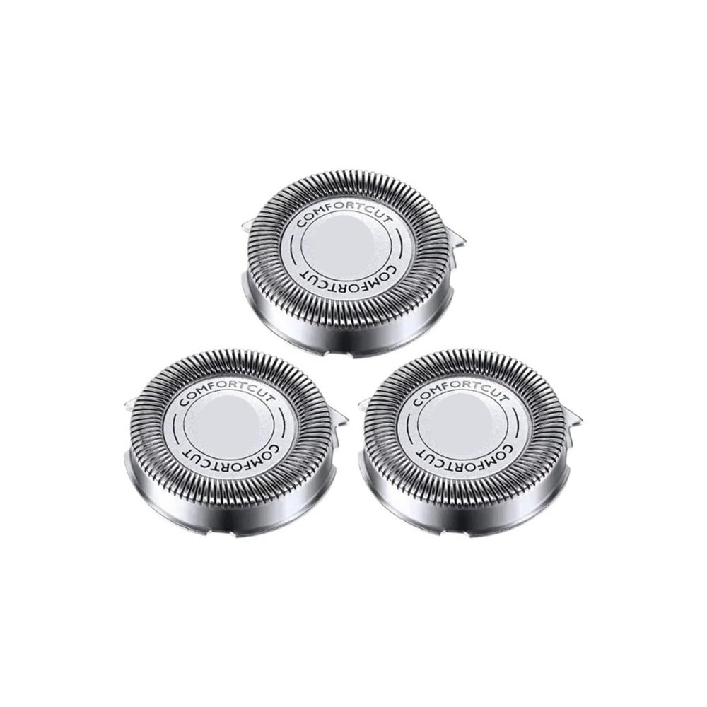 3PCSCompatible for PhilipsElectric Shaver 1000, 2000, 3000, 5000 Series Shaver Heads Replacement blades for SH30/50/52 razors shaver(3 Pcs)
