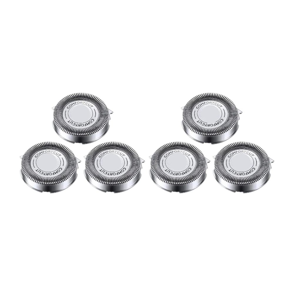 3PCSCompatible for PhilipsElectric Shaver 1000, 2000, 3000, 5000 Series Shaver Heads Replacement blades for SH30/50/52 razors shaver(6 pcs)