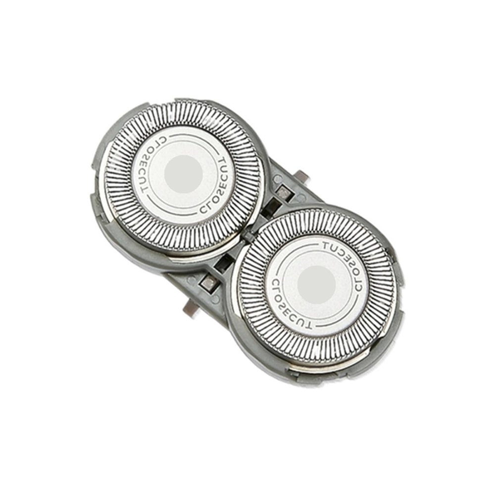 Stainless Steel Universal Razor Blades Shaving Heads With ABS Mount Holder Kit ReplacementCompatible For PhilipsPQ182 PQ183 PQ206 shaver(1set)