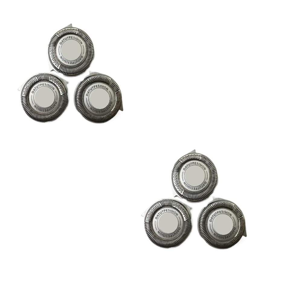 3pcs HQ8 Replacement Head HQ8505 Razor BladeCompatible For Philipsshaver HQ8100 HQ8120 HQ8140 HQ8141 HQ8142 HQ8150 HQ8155 HQ8160HQ8170 shaver(2set)