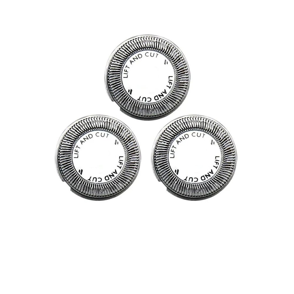 3pcs Replacement Shaver HeadCompatible For Philips NorelcoHQ3 HQ56 HQ55 HQ442 HQ300 HQ916 HQ5426 HQ5430 HQ5625 Razor Blade Double Knife shaver(1set)