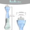 QSLST Replacement Razor Handle Compatible with Gillette Venus - Cyan Ergonomic Grip, Secure Non-Slip Design (Fits Most Venus Blades) 2Pcs view 4