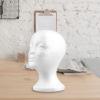 10.2 Inch White Female Foam Mannequin Head,Hats Glasses Wigs Display Stand for Home Salon Store (White) view 4