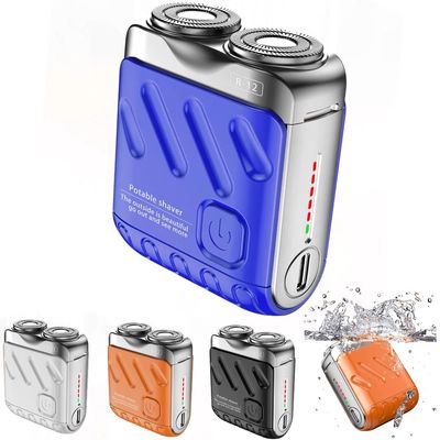 Mini Electric Shaver for Men, Blue