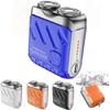 Mini Electric Shaver for Men, Blue view 1