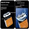 Mini Electric Shaver for Men, Orange view 2