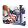 5-in-1 Professional Electric Callus Remover(Portable & Foldable), Removes 99.92% of Calluses in 3 Mins, Rechargeable Foot File Pedicure Kits with 10 & 40 Grit Pads for Soft Smooth Feet, Purple view 1