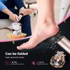 5-in-1 Professional Electric Callus Remover for Feet(Portable & Foldable), Removes 99.92% of Calluses in 3 Mins, Eectric Foot Callus Remover Pedicure Kits with 10 & 40 Grit Pads for Smooth Feet, Pink view 4