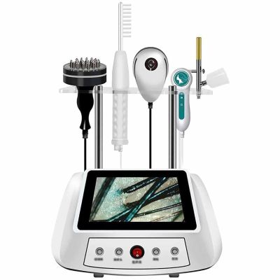 5-in-1 Hair Analyzer & Scalp Diagnostic Tool - Hair Loss Detector, Follicle Analysis Machine for Scalp Health - Ideal for Home & Salon Use