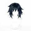 FENNIDICE Tomioka Giyuu Cosplay Wig Hair Role Play Halloween Costume Party Wigs + Wig Cap view 2