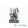 2pcs Arm Koi Fish Juice Female And Male Herbal Temporary Tattoo Stickers, Semi-permanent, Waterproof, Lasting 2 Weeks, Fake Tattoos view 2