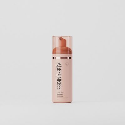 Adefunkeee Lace Tint Mousse Medium Brown 100ml - Professional Lace Tinting Foam | Perfect Color Match | Covers Grey Lace | Natural Hairline Illusion | Salon Quality (3.38 Fl Oz)