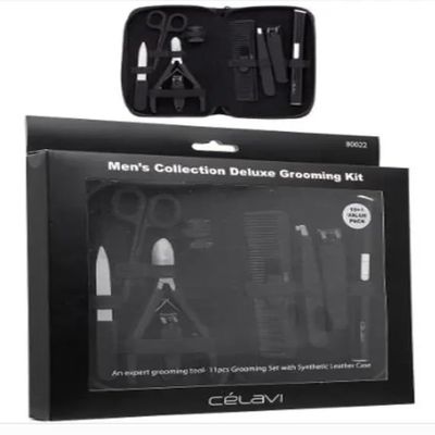 11PC Men's Manicure Grooming Kit