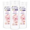 3 PACK Clear Women Anti-Dandruff Shampoo Soft Shiny Cherry Blossom Essence & Keratin 350 ml (3 PACK 11.83fl oz Each) view 1