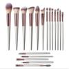 18PCS Makeup Brush Set with Foundation, Concealer, Blush & Eyeshadow Brushes + Makeup Bag  Premium Synthetic Soft Bristles for Flawless Makeup Application view 1