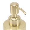 Hamwesh Gold, Rust Proof 304 Stainless Steel Soap Pump Bottle Refillable for Bathroom, Dish Dispenser with Classic Design for Kitchen Hand Pump view 3