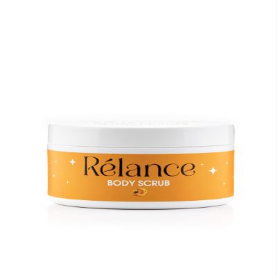 Relance Body Scrub with Apricot Kernel Granules, Almond, Lavender Oil, Glycerin, 300ml (10.14 fl oz)