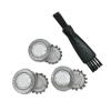 3pcs Electric Shaver Replace Head Razor Blade Parts Compatible For PhilipsHQ3 HQ4 HQ55 HQ56 HQ4+ Hq44 HQ6640 HQ6645 HQ6675 HQ6676 HQ6695 HQ6696 HQ6425 view 1