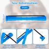 20 Pcs Blue Perm Rods for Short and Long Hair - 0.35 Inch Small Cold Wave Rollers & Curling Rods for Braids - DIY Hair Perm Kit view 2