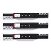 3PK 91-574 Oregon Gator G3 20.5" Blades for Swisher 60" T1360 ZT2660B ZT2560 view 1