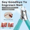 Toe Nail Clippers for Ingrown & Thick Toenails with Nail File & Cleaner - Podiatrist Ingrown Toenail Clippers Set for Seniors & Adults - Ingrown Nail Tool with Stainless Steel Super Sharp Blades view 3