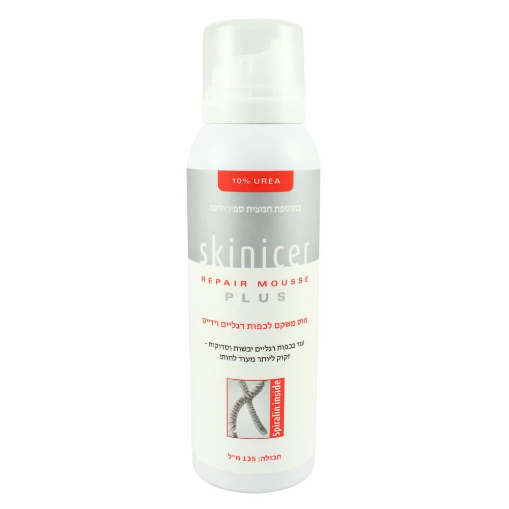 Restorative Foot & Hand Mousse with Urea and Spirulina 125ml