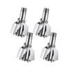 4Pcs Life optimization Stainless Steel Manual Nose & Ear Trimmer for Travel, Compact & Washable Men's Grooming Clipper for Precise, Gentle Trimming view 1
