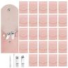 24 Sets Travel Manicure Set Professional Nail Clipper Kit Bulk,4 in 1 Adult Stainless Steel Travel Manicure Kit with Case Individually Wrapped Nail Clippers Bulk for Homeless,Hotel,CharityPink view 1