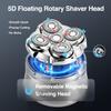 Head Shavers for Bald Men, Electric Shavers Razor, Rechargeable Bald Head Razor, 360Close Shave for Men, 5D Magnetic Bald Head shavers Waterproof Mens Head Shaver for Wet/Dry Use (Silver) view 2