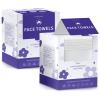 Face Towels, Disposable Face Towelette, Makeup Remover Dry Wipes 100 Count(2 Box), Soft Cotton Dry Wipes Facial Cloths Towelettes for Washing and Drying, Facial Tissue for Cleansing, Skincare view 1
