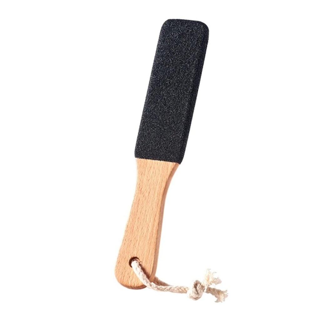 1PCS Professional Pedicure Rasp Tool for Dead Skin Crack Heels Beech Wood Foot File Rasp Callus Remover Foot Scrubber