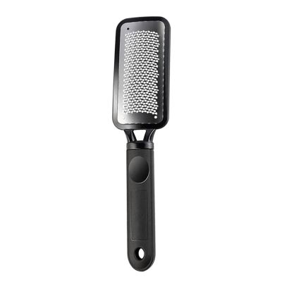 1Pcs Mini Foot File For Heels Traveling Stainless Steel Callus Remover Tool for Dead Skin Removal Pedicure Tools(Black)