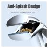 1Pcs Toenail Clippers Wide Jaw Opening Thick Nails Cutter Long Handle Stainless Steel Professional Fingernail Clipper(Black) view 4