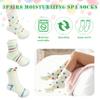 3 Pairs Aloe Socks Moisturizing Spa Socks for Dry Cracked Feet, Sleeping Fuzzy Socks Non Slip Lotion Socks for Women Men Spa, Foot Care Socks for Repairing Softening Dry Cracked Heel view 4
