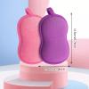 2 Pack Baby Bath Sponge Soft Shower Sponge Exfoliating Baby Sponges Absorbent Kids Gentleness Loofah Scrubber for Bathing Tool Babies Men Women Skin Type Bath Supplies Essentials view 2