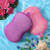 2 Pack Baby Bath Sponge Soft Shower Sponge Exfoliating Baby Sponges Absorbent Kids Gentleness Loofah Scrubber for Bathing Tool Babies Men Women Skin Type Bath Supplies Essentials view 3