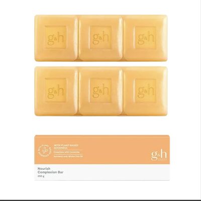 6 BAR G&H Glycerine & Honey Complexion Bar- NOURISH+Complexion Bar Soap- Orange Blossom Honey, Shea Butter and Pumpkin Seed Oil