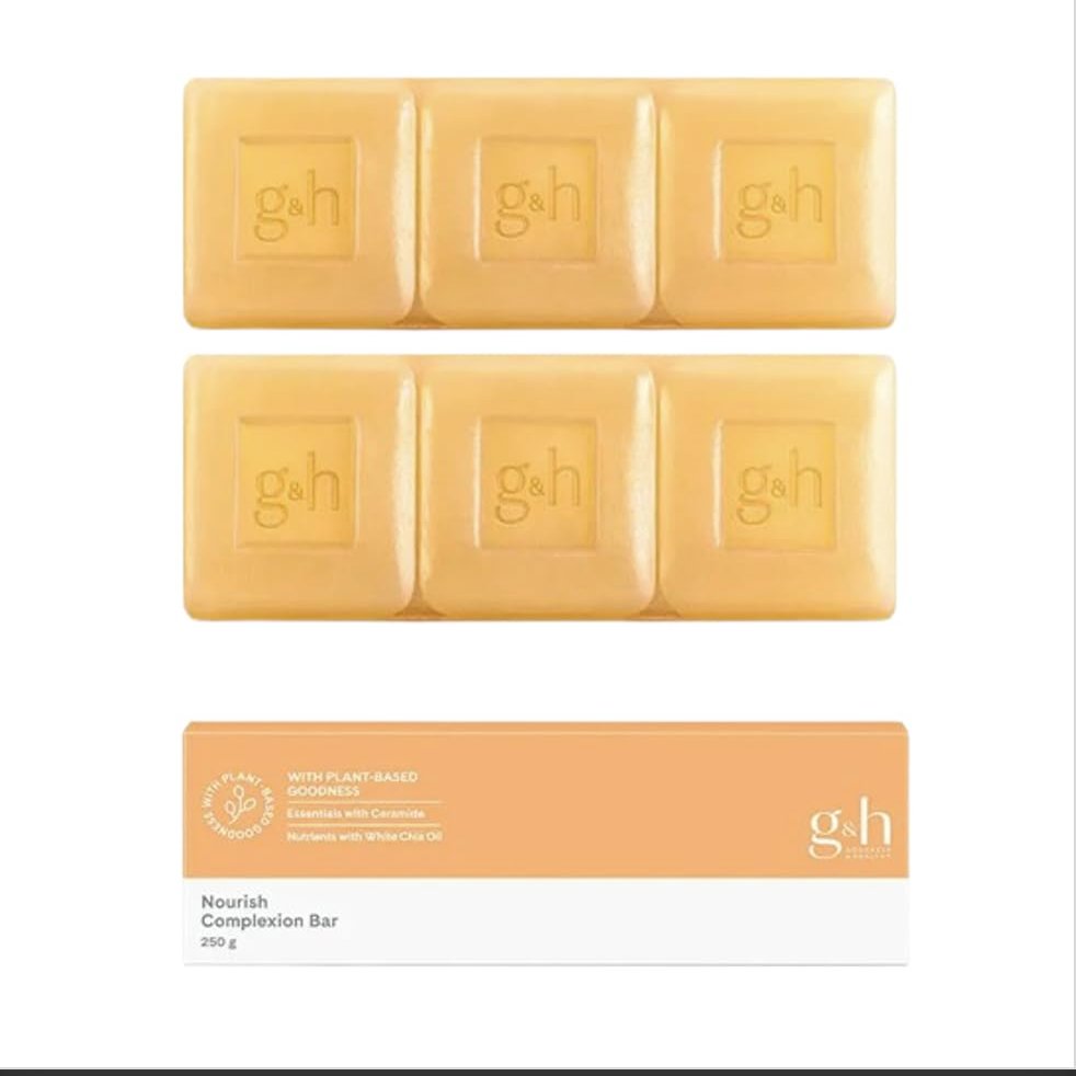 6 BAR G&H Glycerine & Honey Complexion Bar- NOURISH+Complexion Bar Soap- Orange Blossom Honey, Shea Butter and Pumpkin Seed Oil