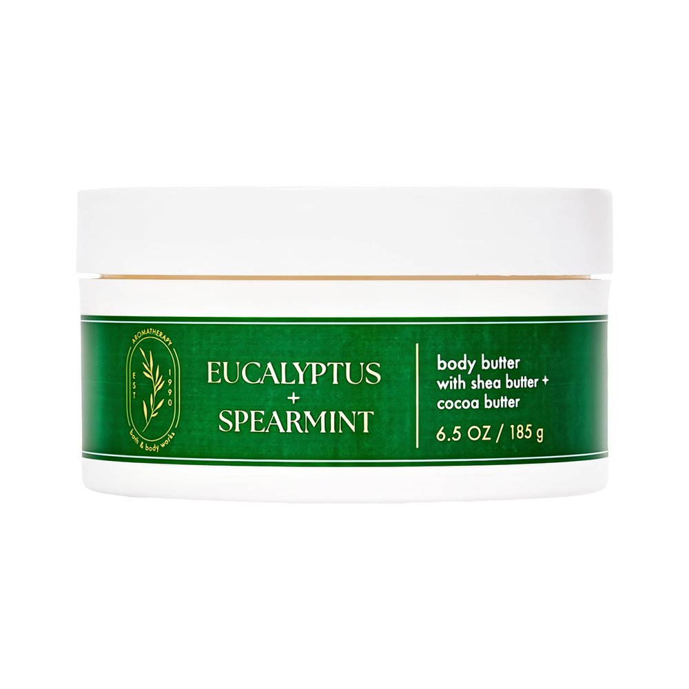 Bath and Body Eucalyptus Spearmint Body Butter 6.5 Oz