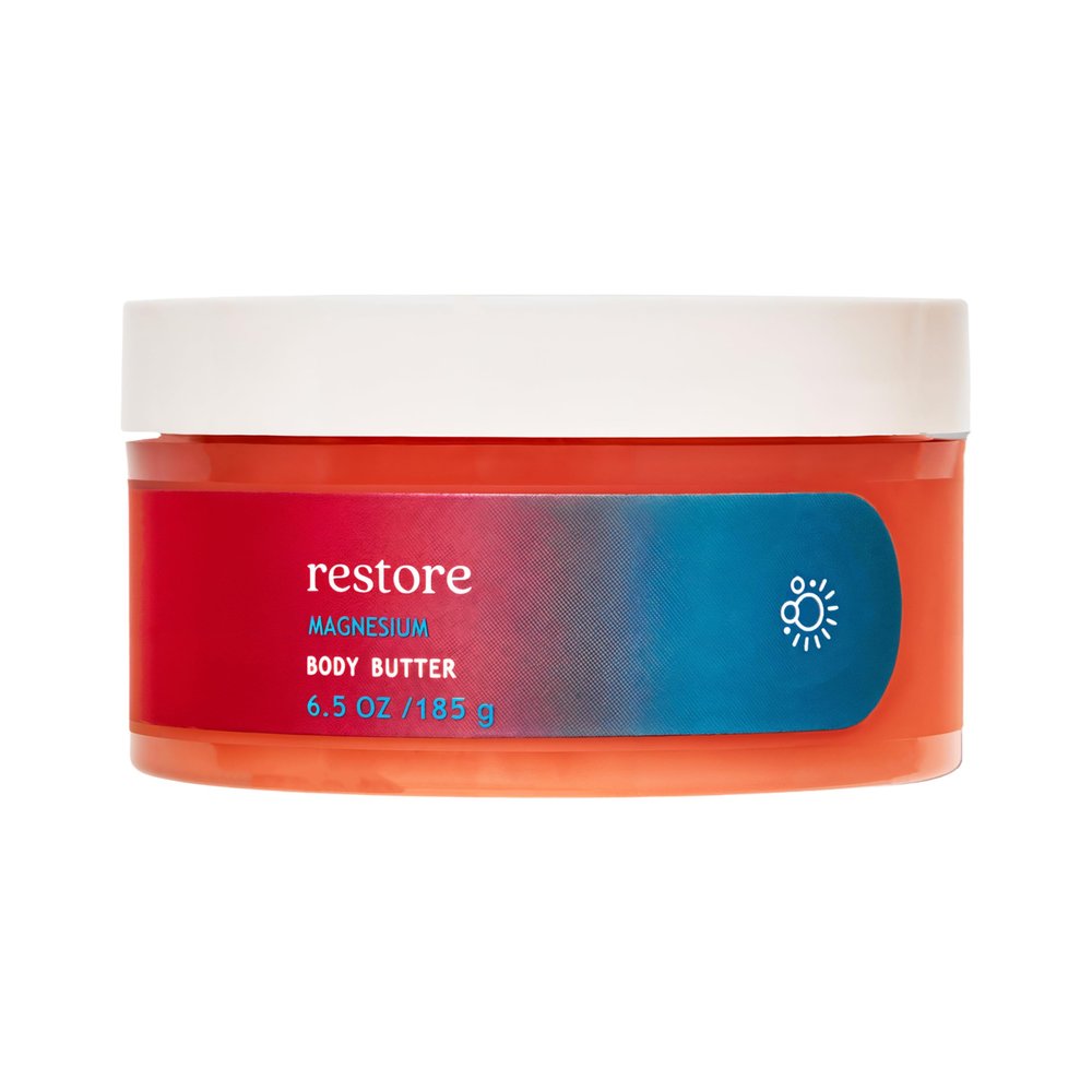 Bath and Body Restore with Magnesium Body Butter 6.5 Oz
