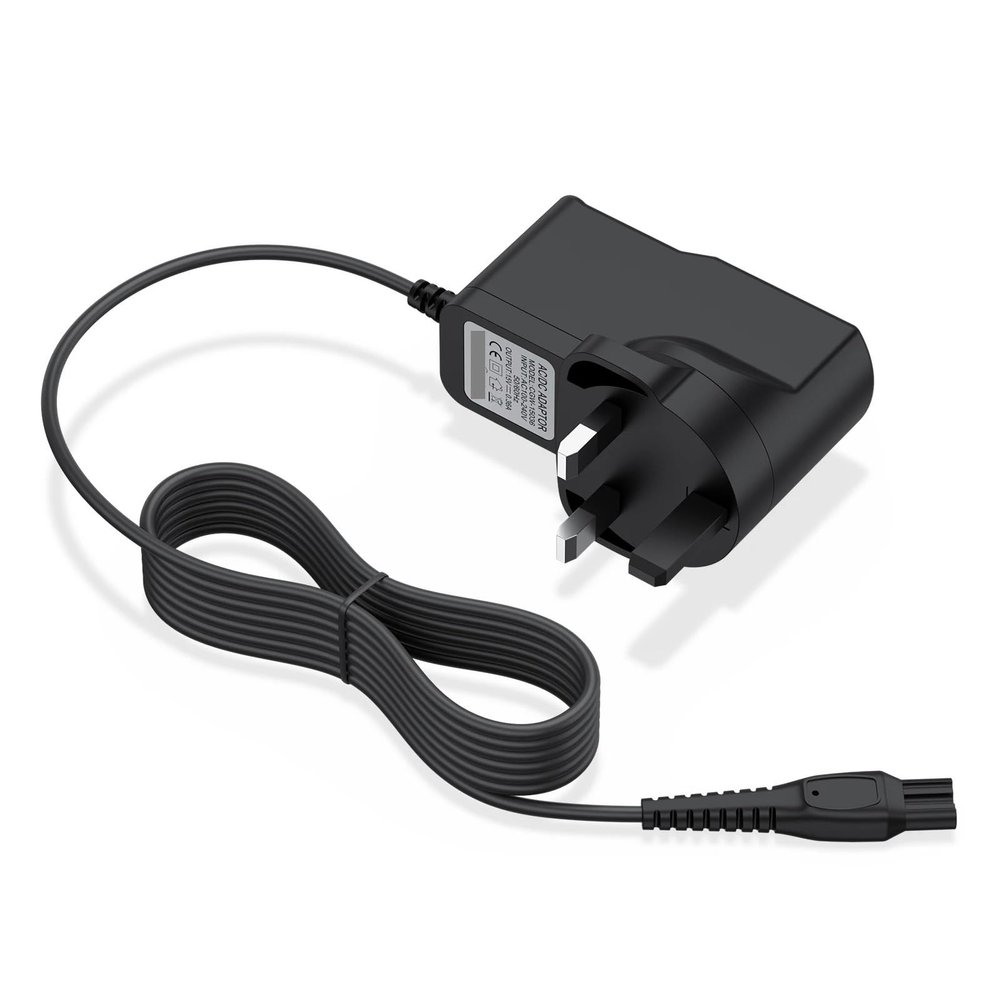 15V 5.4W UK Plug AC Power Universal Electric Shaver Charger,Compatible For PHILIPS, Series 3000 5000 7000 9000 MG 7791 3750 7750 S9721 6880